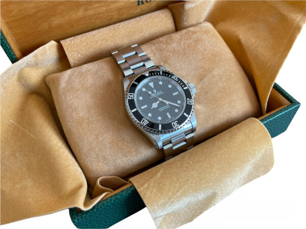 Rolex Submariner 14060M no date men's watch with box - Image 2