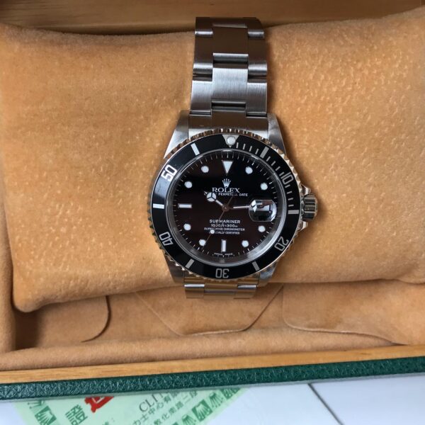 Rolex Submariner 16610 men's watch Z serial 2001 full set - Image 3