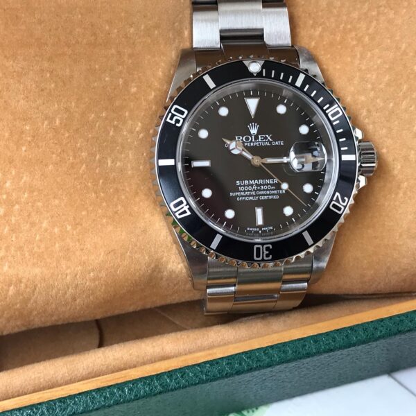 Rolex Submariner 16610 men's watch Z serial 2001 full set - Image 8