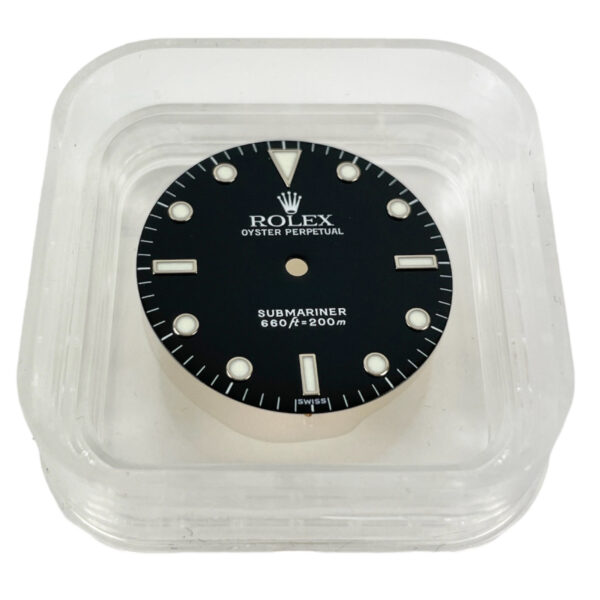 Rolex Submariner 5513 black dial green lume - Image 2