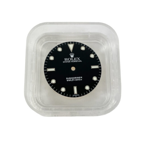 Rolex Submariner 5513 black dial green lume