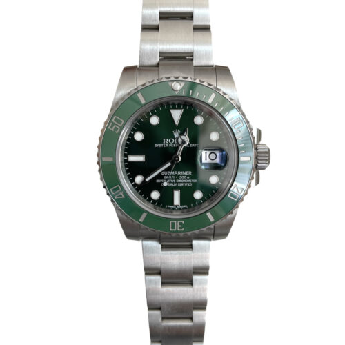 Rolex Submariner Hulk 116610LV stainless steel watch 40mm 2016