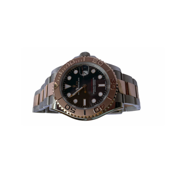 Rolex Yacht-Master 116621 18k Everose gold/steel chocolate men's watch 40mm - Image 7