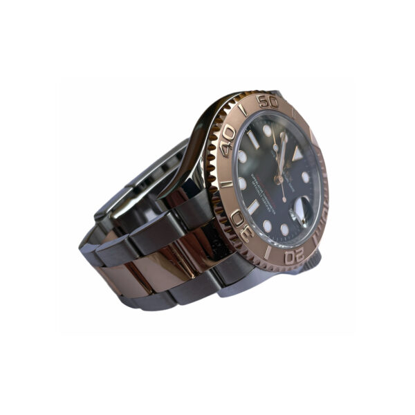 Rolex Yacht-Master 116621 18k Everose gold/steel chocolate men's watch 40mm - Image 8