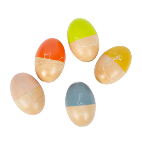 Small Foot Wooden Musical Eggs Groovy Beats