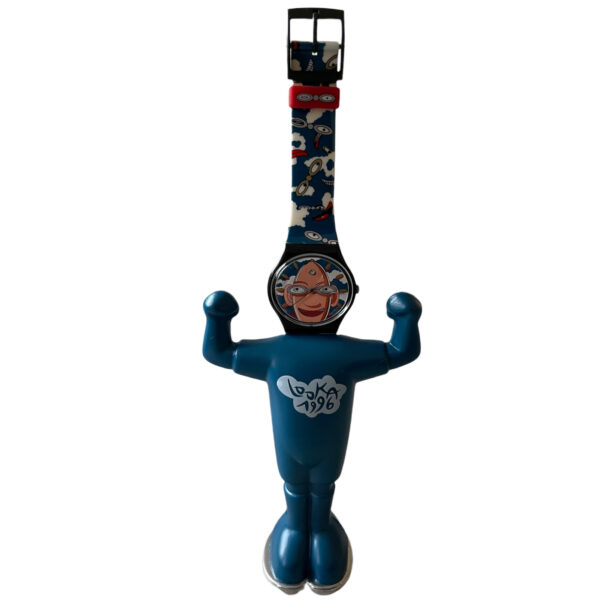 Swatch Looka 1996 The Club All Over The World special limited edition GZ 700 NOS - Image 3