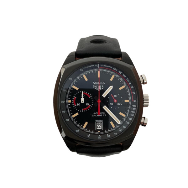 TAG Heuer Monza automatic Men's watch Anniversary Limited Production Black PVD Titanium 42mm CR2080.FC6375 - Image 10