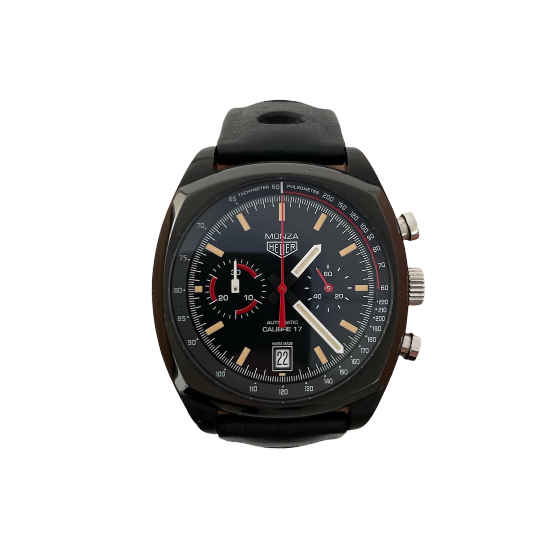 TAG Heuer Monza automatic Men's watch Anniversary Limited Production Black PVD Titanium 42mm CR2080.FC6375 - Image 10