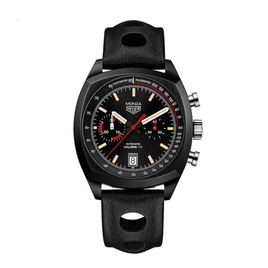 TAG Heuer Monza automatic Men's watch Anniversary Limited Production Black PVD Titanium 42mm CR2080.FC6375