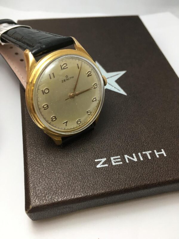 Vintage Zenith Men's Watch with Box caliber 106-50-6 - Image 11