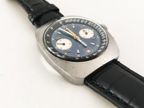 Vintage FAR Diver Chronograph Men's Watch 12 Atmospheres Valjoux 7734 - Image 2