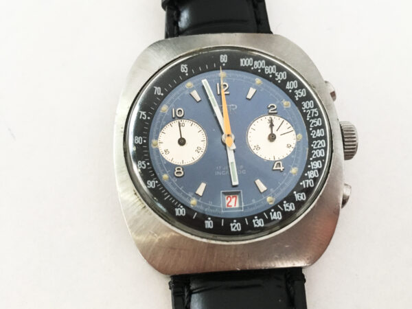 Vintage FAR Diver Chronograph Men's Watch 12 Atmospheres Valjoux 7734 - Image 3