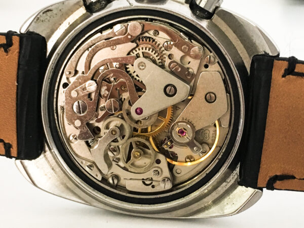 Vintage FAR Diver Chronograph Men's Watch 12 Atmospheres Valjoux 7734 - Image 4