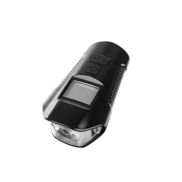 USB LED bicycle front and back lamp with a counter with speedometer transmitter - Image 3