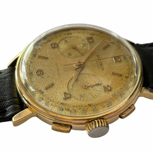 Vintage Belron chronograph men's watch with Landeron 248 1960s - Image 6