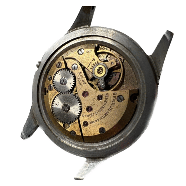 Vintage Benrus Military watch model DR 2F3 for repair or parts - Image 2
