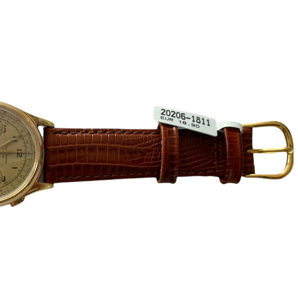 Vintage Helbros chronograph men's watch with Landeron 1960's - Image 10