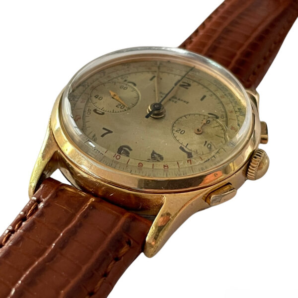 Vintage Helbros chronograph men's watch with Landeron 1960's - Image 3