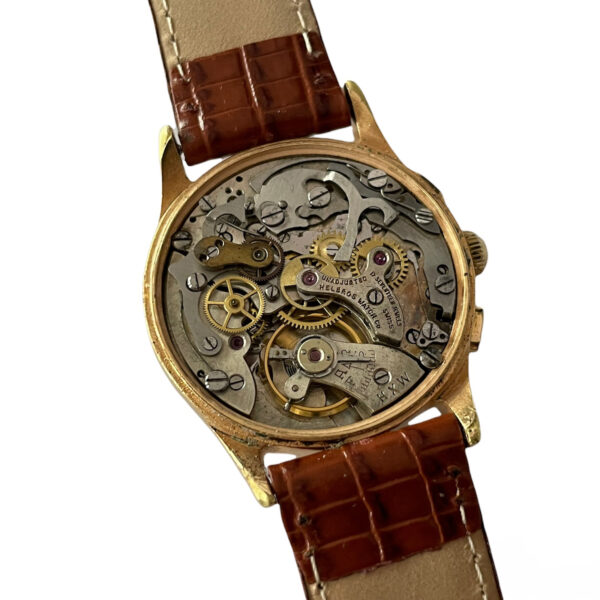 Vintage Helbros chronograph men's watch with Landeron 1960's - Image 5