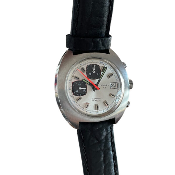 Vintage Jopel chronograph men's watch with Valjoux 7765 - Image 2