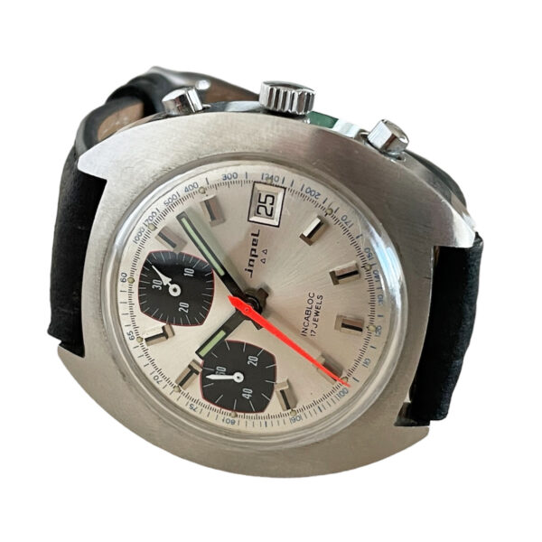 Vintage Jopel chronograph men's watch with Valjoux 7765 - Image 4