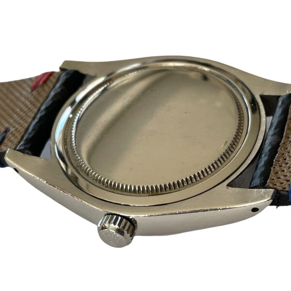 Vintage Rolex Oyster Date Precision 6694 black dial men's watch - Image 3