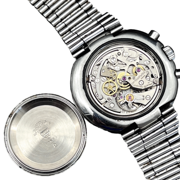 Vintage TISSOT T12 chronograph men's watch with Lemania 873 - Image 3