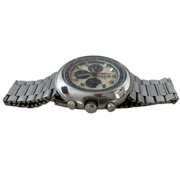 Vintage TISSOT T12 chronograph men's watch with Lemania 873 - Image 4