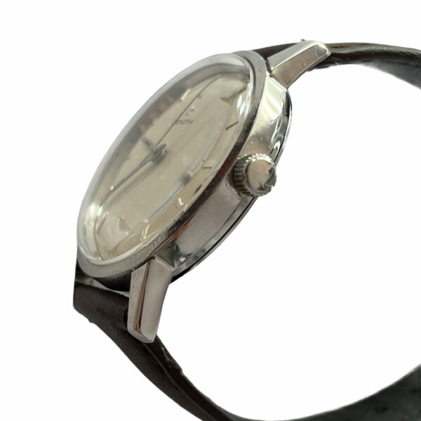 Vintage Zenith men's watch stainless steel 33mm 2532 - Image 4