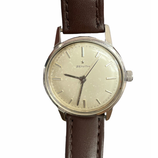 Vintage Zenith men's watch stainless steel 33mm 2532