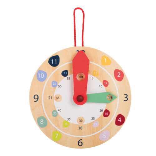 Wooden Wall Clock Educate Small Foot