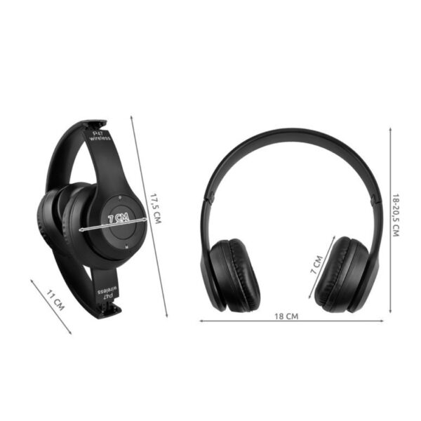 Wireless headphones - black - Image 9
