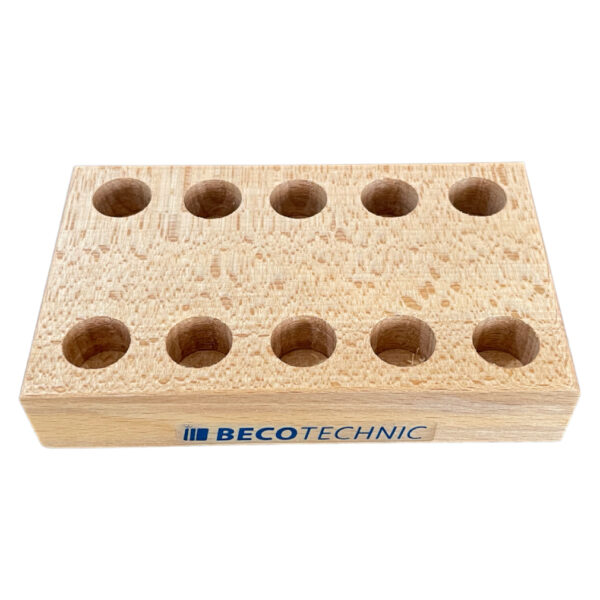 Wooden stand for 5 pliers for watchmakers and jewellers - Image 2