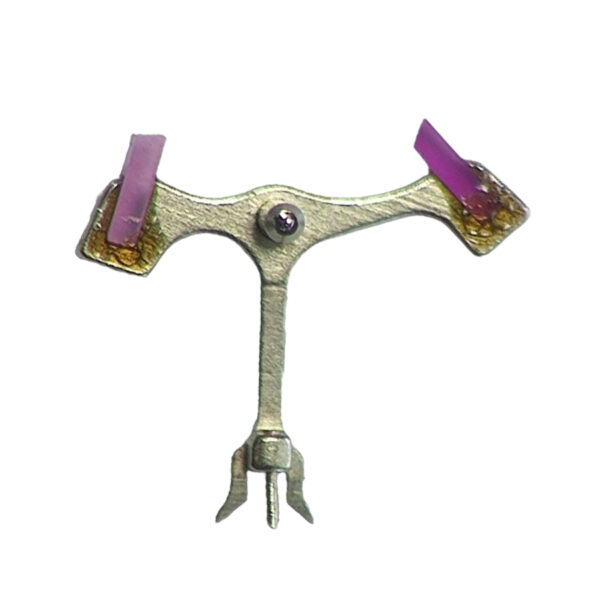 Zenith 126 jewelled pallet fork and staff anker part 710