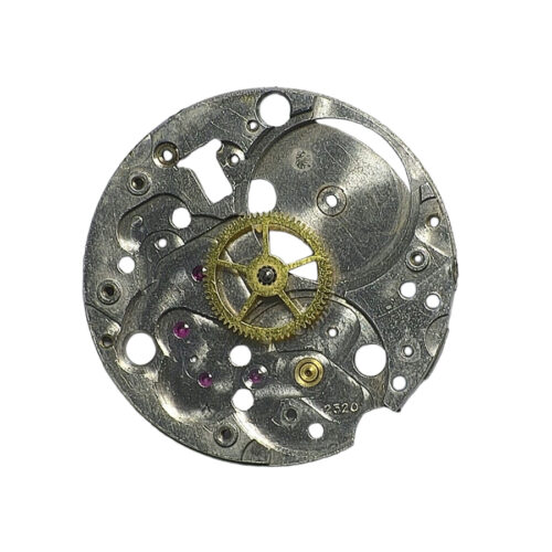 Zenith 2320 main plate with center wheel and cannon pinion part