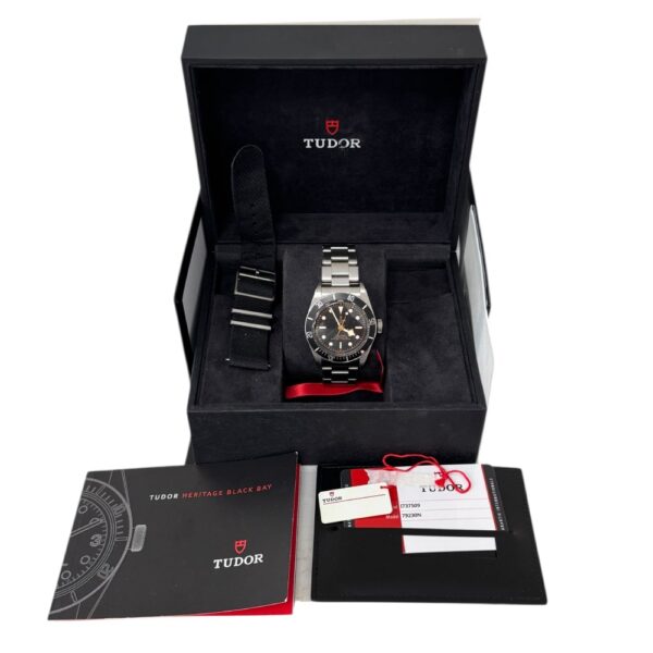 Tudor Black Bay Heritage 79230N steel men's watch, full set, 2018 - Image 5