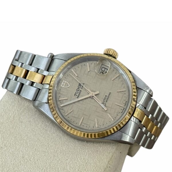 Tudor Prince Date 72033 steel and 18k yellow gold watch, 34mm - Image 2