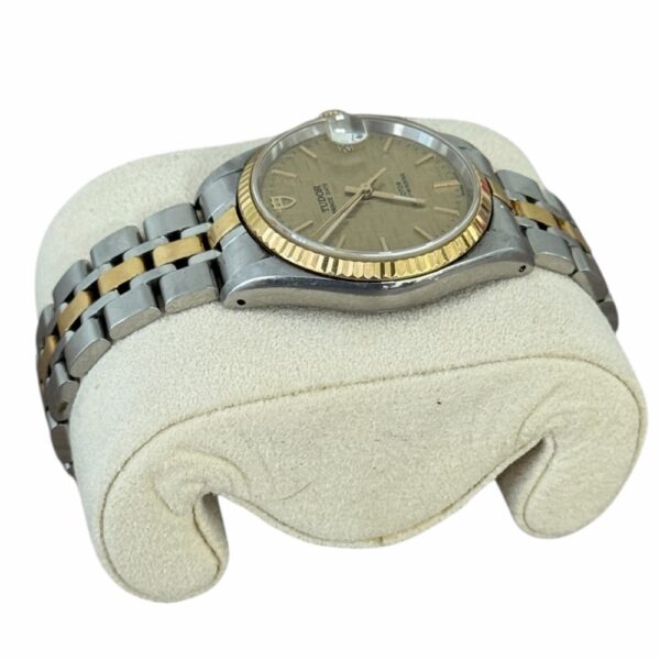 Tudor Prince Date 72033 steel and 18k yellow gold watch, 34mm - Image 4