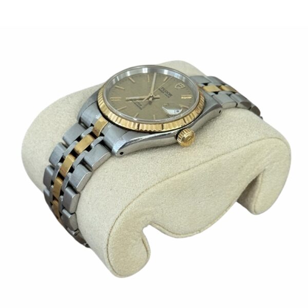 Tudor Prince Date 72033 steel and 18k yellow gold watch, 34mm - Image 5