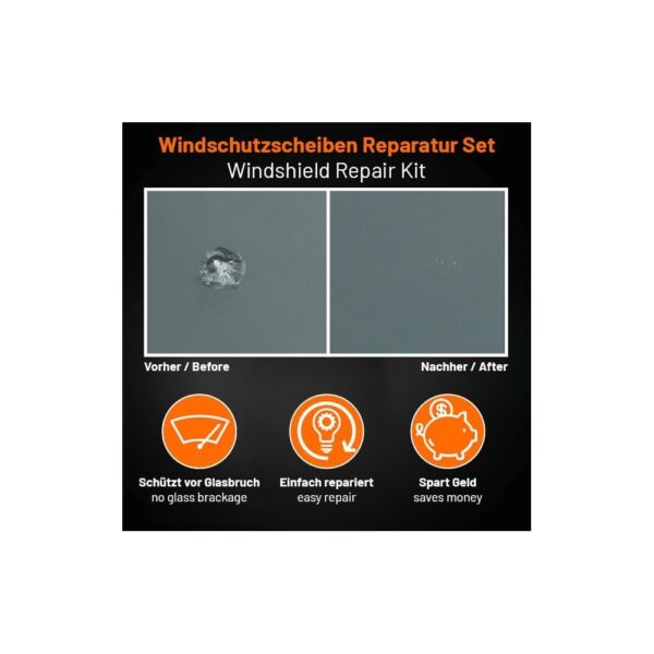 Quixx 10210 Car Windows Windshield Repair Kit - Image 3
