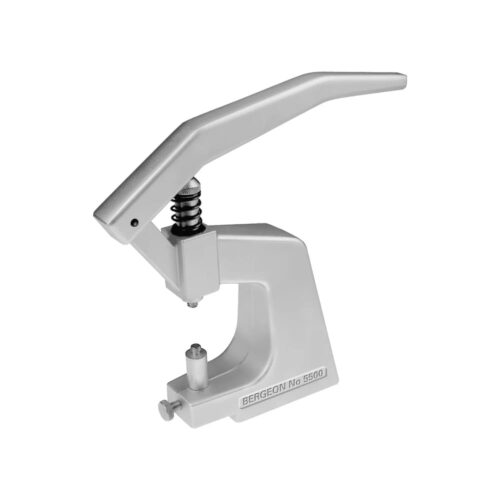 Bergeon 5500 Tool for fitting unbreakable crystals with and without tension ring