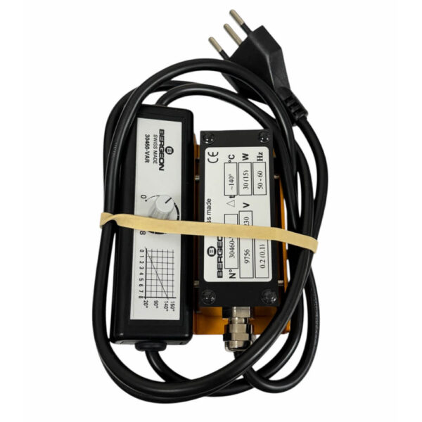 Bergeon 30460-VAR-230 Heating plate with thermostat, temperature adjustable 20 - 140 °C - Image 2