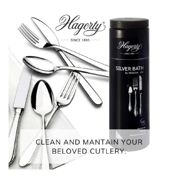 Hagerty Silver Bath Cleaner Dip for Silver and Silver-Plated Cutlery (A116077) - Image 2