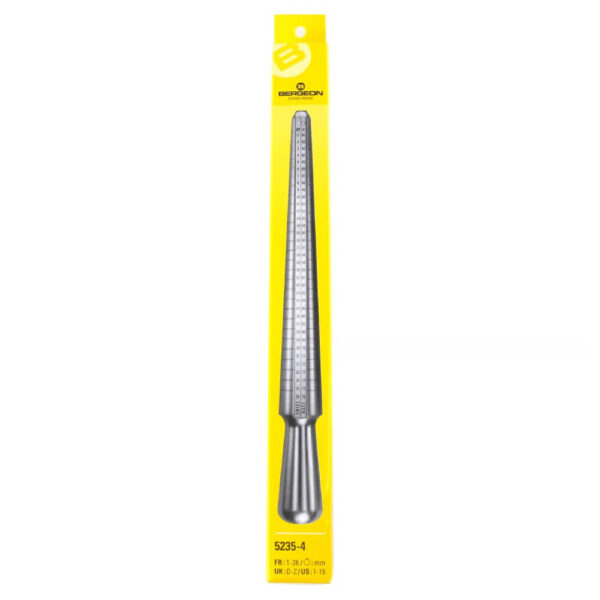 Bergeon 5235-4 aluminium international ring sizing stick tool - Image 2