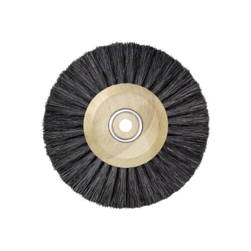 Buzzufy polishing wheel hard brush bristle 4 rows 100 mm