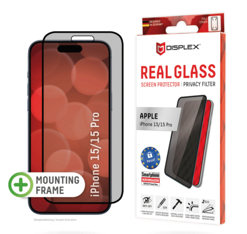 IPHONE 15, IPHONE 15 PRO PRIVACY SCREEN PROTECTOR, Displex