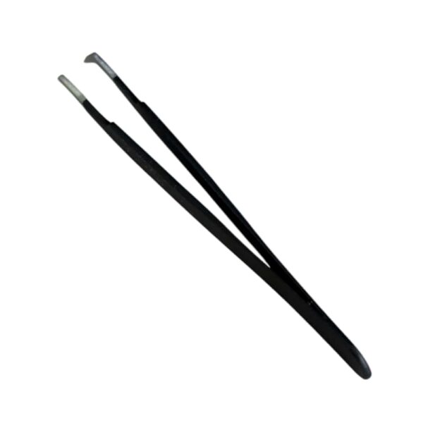 Shinezy C10 coated curved tweezer, non-magnetic for jewellers, 120mm - Image 3