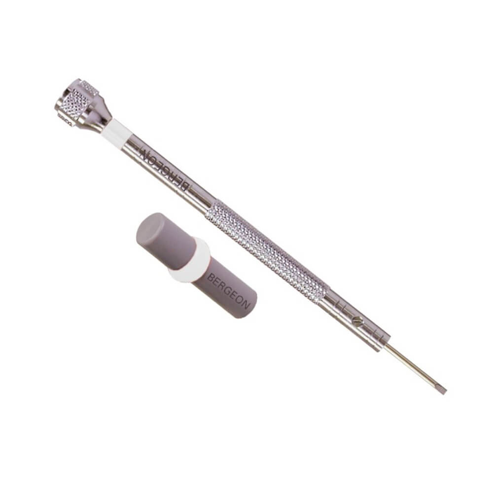 Bergeon 30080-C watchmaker screwdrivers with spare blades 0.60mm