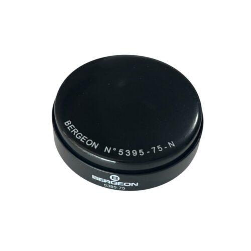 Bergeon 5395-75-N soft gel watch casing cushion 75 mm black