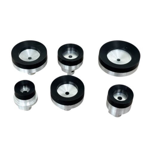 Bergeon 5700-52-6 set of 6 upper suction heads, in soft adipren for Bergeon 5700-Z press
